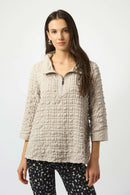 Bubble Jacquard A-Line To - Moonstone