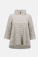 Bubble Jacquard A-Line To - Moonstone