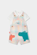 Baby Knit Set - Check