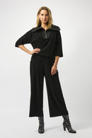 Memory Culotte Jumpsuit - Black