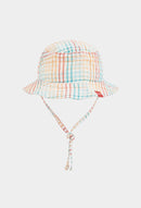 Poplin Check Hat - Check
