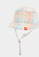 Poplin Check Hat - Check