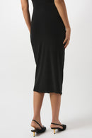 Pull-On Pencil Skirt - Black