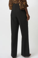Lux Twill Flared Trouser - Black