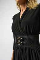 Fit and Flare Dress - Black