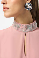 Soft Twill Straight Top - Antique Rose