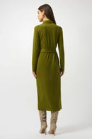 Moss Straight Shirt Dress - Artichoke