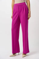 Crepe Wide Leg Trousers - Cosmos