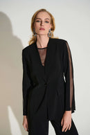 Signature Fitted Blazer - Black