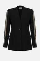 Signature Fitted Blazer - Black