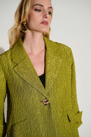 Signature Jacquard Swing Jacket - Fern