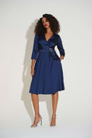 Signature Taffeta Dress - Midnight Blue
