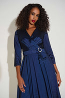 Signature Taffeta Dress - Midnight Blue
