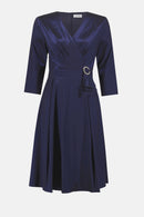 Signature Taffeta Dress - Midnight Blue