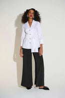 Taffeta Fitted Blouse - Vanilla