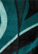 Feather Yarn Mix Cardigan - Black