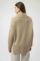 Asymmetrical Jumper - Oatmeal Melange