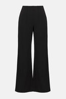 Wide Leg Pull-On Trouser - Black