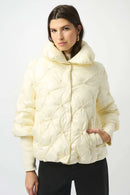 Quilted Puffer Jacket - Winter White