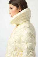 Quilted Puffer Jacket - Winter White