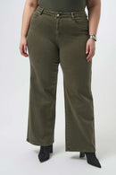 Goldie Wide-Leg Jeans - Avocado