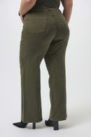 Goldie Wide-Leg Jeans - Avocado