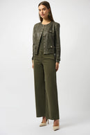 Goldie Wide-Leg Jeans - Avocado