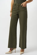 Goldie Wide-Leg Jeans - Avocado