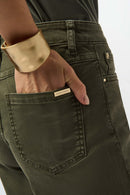 Goldie Wide-Leg Jeans - Avocado