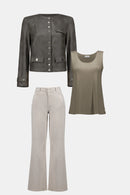 Goldie Wide-Leg Jeans - Moonstone