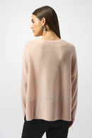 Cashmere Crew Neck Top - Black