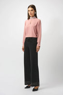 Classic Wide Leg Jeans - Charcoal Grey