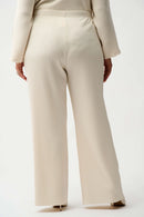 Pleated Wide-Leg Trousers - Birch