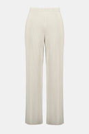 Pleated Wide-Leg Trousers - Birch