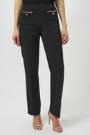 Scuba Straight Trousers - Black