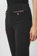 Scuba Straight Trousers - Black