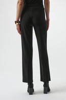 Knit Straight Leg Trouser - Black