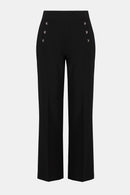 Knit Straight Leg Trouser - Black
