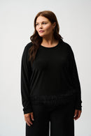 Silky Knit Top - Black