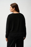 Silky Knit Top - Black