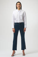 Classic Straight Leg Jeans - Dark Denim Blue