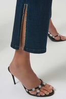 Classic Straight Leg Jeans - Dark Denim Blue