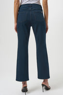 Classic Straight Leg Jeans - Dark Denim Blue