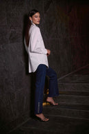 Classic Straight Leg Jeans - Dark Denim Blue
