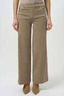 Classic Wide Leg Jeans - Fawn
