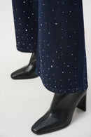 Classic Wide-Leg Jeans - Dark Denim Blue