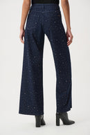 Classic Wide-Leg Jeans - Dark Denim Blue