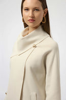 Sweater Knit Coat - Birch Melange