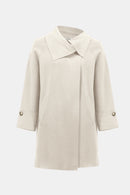 Sweater Knit Coat - Birch Melange