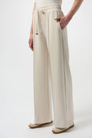 Scuba Wide Leg Trousers - Birch